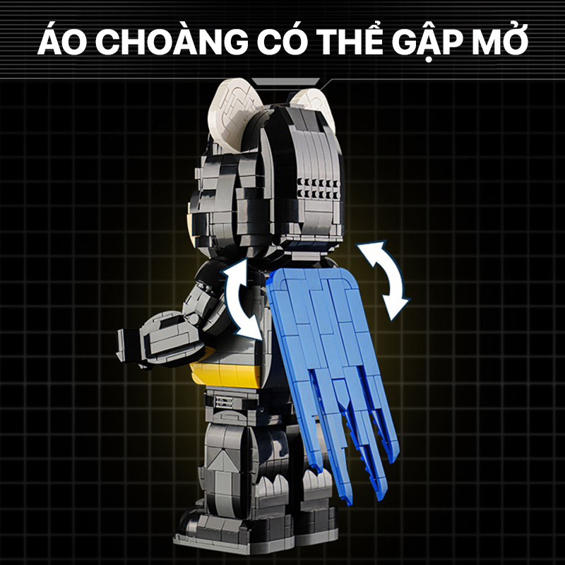 Mô hình lắp ghép - Bear Robot - Batman 188006 3 mo hinh lap ghep bear robot batman 188006 03